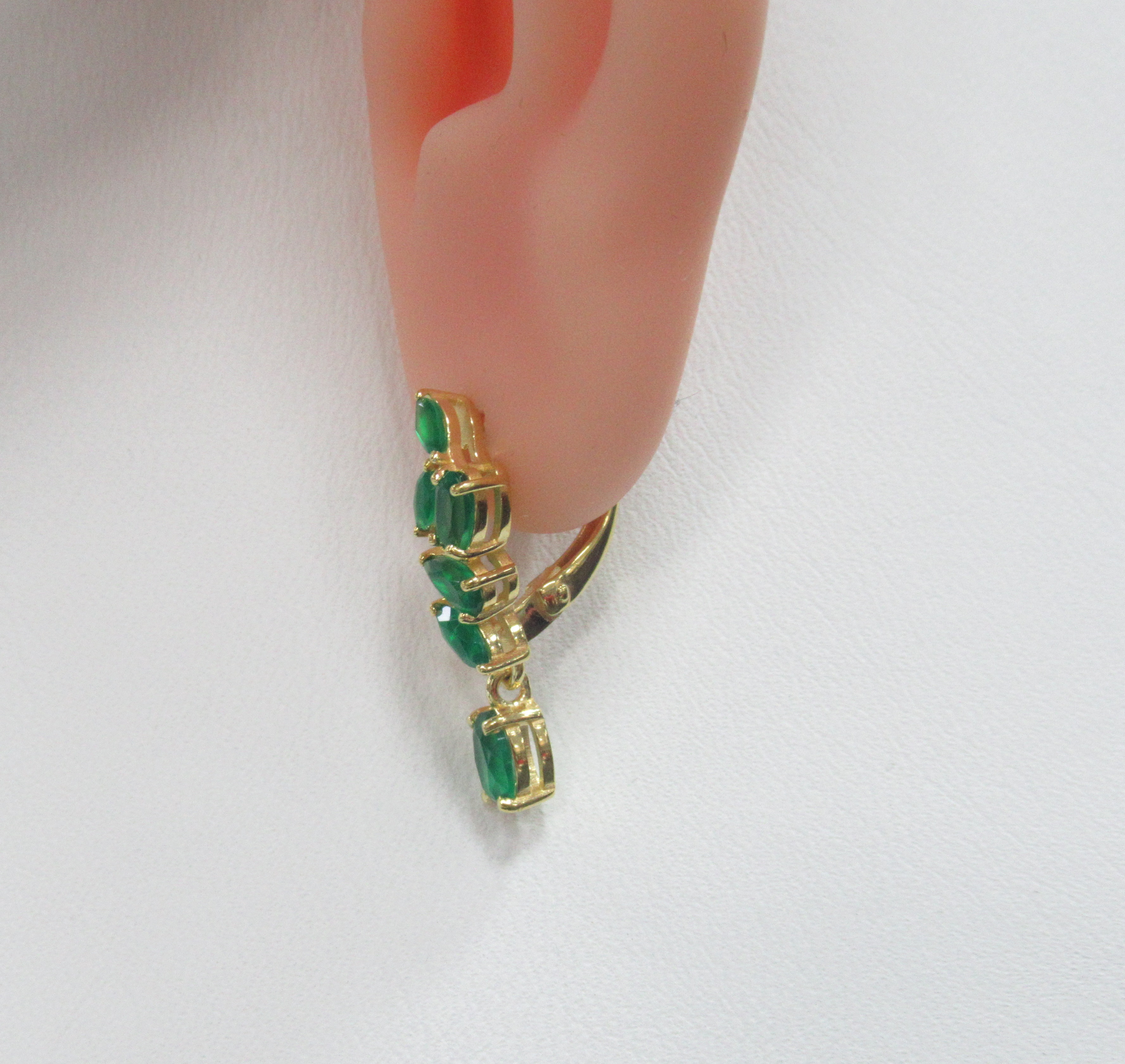 Серебряные серьги с агатами